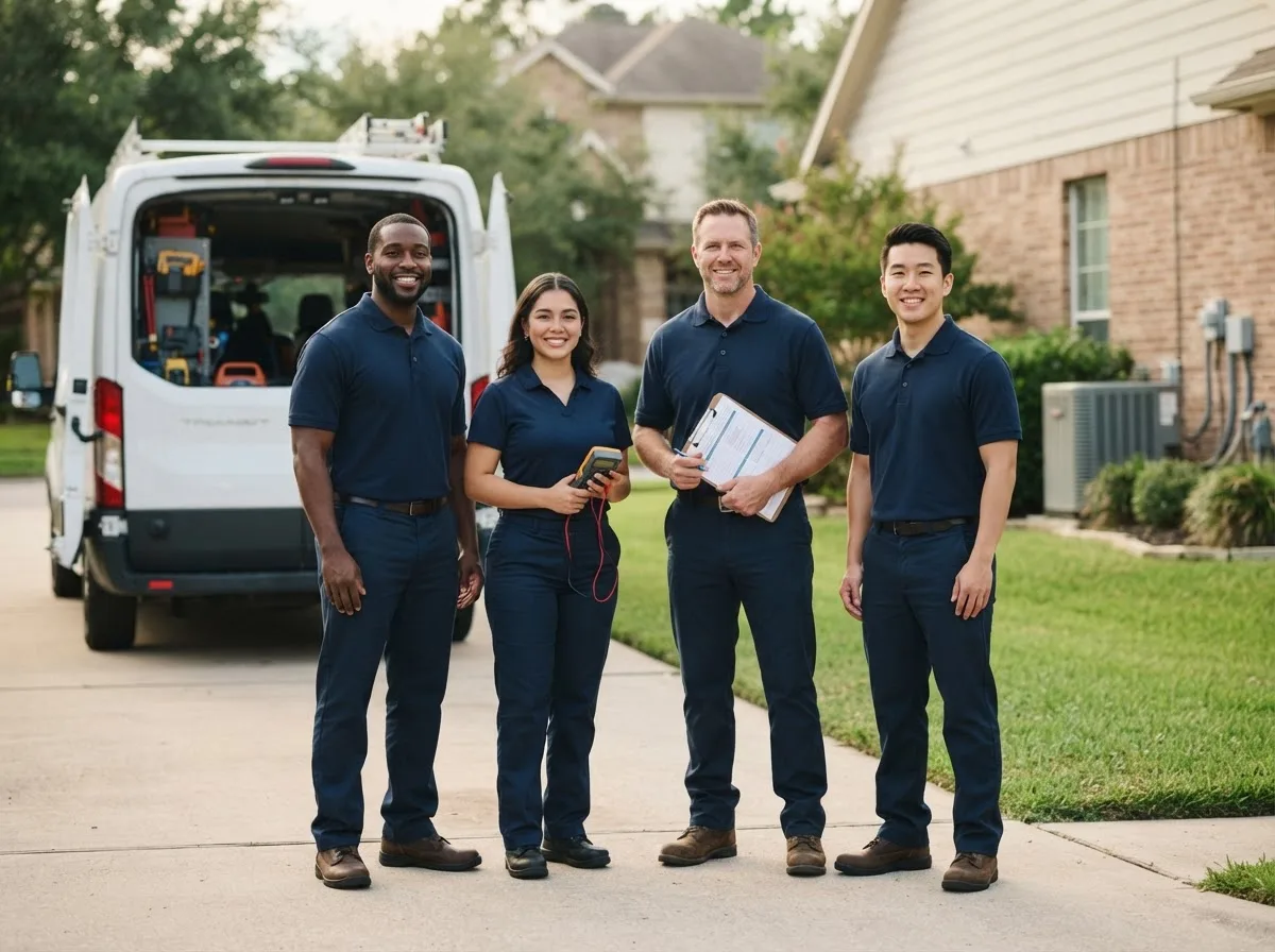 Certified HVAC technician near Summerfield, OH